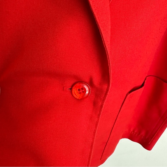 Red Vintage ColorMates Summer Blazer - Picture 6 of 6